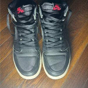 Nike Air Jordan 1 Men's Black Sneakers